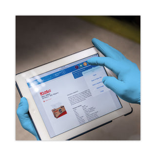 KleenGuard™ G10 Comfort Plus Blue Nitrile Gloves, Light Blue, Large, 100/Box (KCC54188)