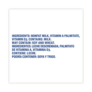Carnation® Instant Nonfat Dry Milk, Unsweetened, 22.75 oz Canister, 4/Carton (NES22928CT) (NES22928CT)