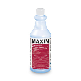 Maxim® AFBC Acid-Free Restroom Cleaner, Fresh Scent, 32 oz Bottle, 6/Carton (MLB03600086)