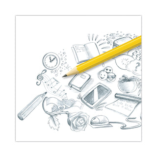 Staedtler® Woodcase Pencil, HB (#2.5), Black Lead, Yellow Barrel, 144/Pack (STD13247C144A6) (STD13247C144A6)