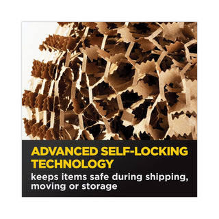 Scotch® Cushion Lock Protective Wrap, 12" x 1,000 ft, Brown (MMMPCW121000)