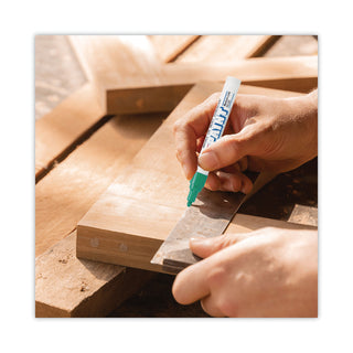 uni®-Paint Permanent Marker, Medium Bullet Tip, Green (UBC63604)