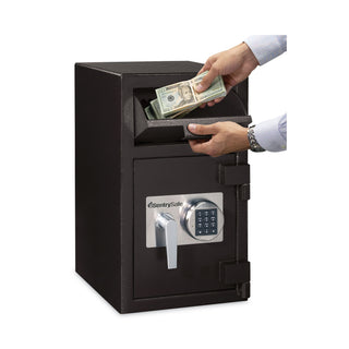 Sentry® Safe Digital Depository Safe, Extra Large, 1.3 cu ft, 14w x 15.6d x 24h, Black (SENDH109E)