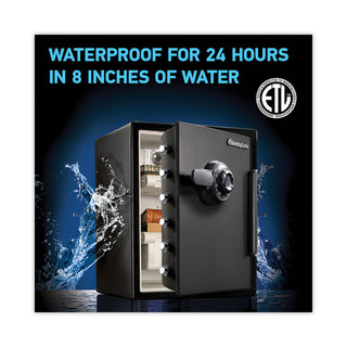 Sentry® Safe Fire-Safe with Combination Access, 2 cu ft, 18.6w x 19.3d x 23.8h, Black (SENSFW205CWB)