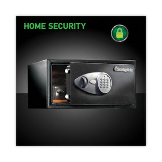 Sentry® Safe Electronic Lock Security Safe, 1 cu ft, 16.94w x 14.56d x 8.88h, Black (SENX105)