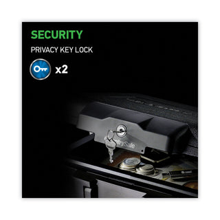 Sentry® Safe 1200 Safe, 0.18 cu ft, 4.3w x 11.2d x 6.1h, Black (SEN1200)