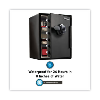 Sentry® Safe Fire-Safe with Digital Keypad Access, 2 cu ft, 18.67w x 19.38d x 23.88h, Black (SENSFW205EVB)