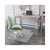 deflecto® EconoMat All Day Use Chair Mat for Hard Floors, Lip, 46 x 60, Low Pile, Clear (DEFCM2E432F)