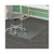 deflecto® SuperMat Frequent Use Chair Mat for Medium Pile Carpet, 36 x 48, Rectangular, Clear (DEFCM14142)