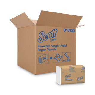 Scott® 01700 White Singlefold Bulk Paper Towels (KIM01700)