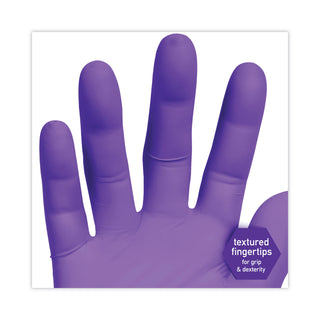 Kimtech™ Purple Nitrile™ Disposable Exam Gloves, Beaded Cuff, Unlined, Large, 6 mil (KIM55083)