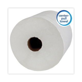 Scott® Essential Roll Center-Pull Towels, 1-Ply, 8 x 12, White, 700/Roll, 6 Rolls/Carton (KIM01032)
