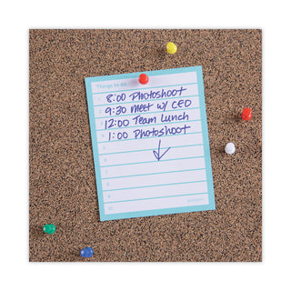 Universal® Tech Cork Board, 24 x 18, Cork Surface, Black Aluminum Frame (UNV43021)
