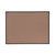 Universal® Tech Cork Board, 48 x 36, Cork Surface, Black Aluminum Frame (UNV43023)