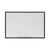 Universal® Design Series Deluxe Dry Erase Board, 36 x 24, White Surface, Black Anodized Aluminum Frame (UNV43628)
