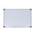 Universal® Magnetic Steel Dry Erase Marker Board, 36 x 24, White Surface, Aluminum/Plastic Frame (UNV43733)