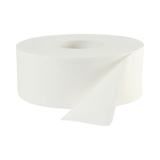Boardwalk® JRT Bath Tissue, Jumbo, Septic Safe, 2-Ply, White, 3.3" x 1,000 ft, 12 Rolls/Carton (6100BW)