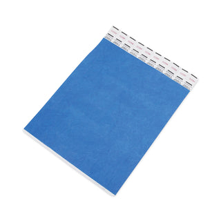 Advantus Crowd Management Wristbands, Sequentially Numbered, 9 3/4 x 3/4, Blue, 500/Pack (AVT75513)