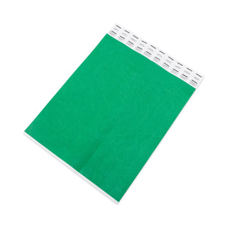 Advantus Crowd Management Wristbands, Sequentially Numbered, 10 x 3/4, Green, 100/Pack (AVT75443)