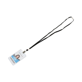 Advantus Deluxe Safety Lanyards, Clip Style, 36" Long, Black, 24/Box (AVT75403)