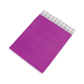 Advantus Crowd Management Wristbands, Sequentially Numbered, 9 3/4 x 3/4, Purple, 100/PK (AVT75440)