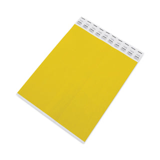 Advantus Crowd Management Wristbands, Sequentially Numbered, 10 x 3/4, Yellow, 100/Pack (AVT75444)