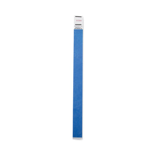 Advantus Crowd Management Wristbands, Sequentially Numbered, 10 x 3/4, Blue, 100/Pack (AVT75442)