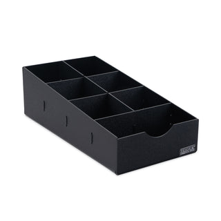 Vertiflex® Commercial Grade Condiment Caddy, 8.75w x 16d x 5.25h, Black (VRTVFCC169)