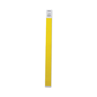 Advantus Crowd Management Wristband, Sequential Numbers, 9 3/4 x 3/4, Neon Yellow,500/PK (AVT91123)