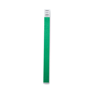 Advantus Crowd Management Wristbands, Sequentially Numbered, 10 x 3/4, Green, 100/Pack (AVT75443)