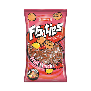 Tootsie Roll® Frooties, Fruit Punch, 38.8 oz Bag, 360 Pieces/Bag (GRR20900089)