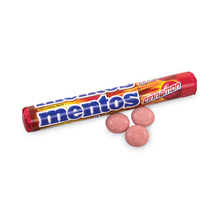 Mentos® Cinnamon Singles Chewy Mints, 1.32 oz, 15 Rolls (GRR20900454)