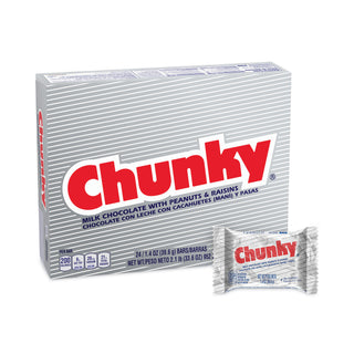 Nestlé® Chunky Bar, Individually Wrapped, 1.4 oz, 24/Box (GRR20900162)