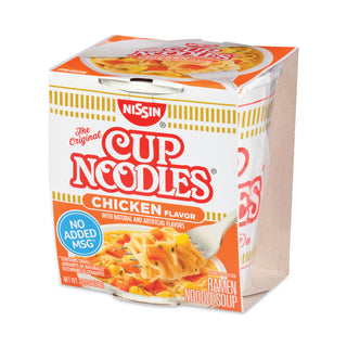 Nissin® Cup Noodles, Chicken, 2.25 oz Cup, 24 Cups/Box (GRR22000498)