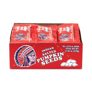 Indian Salted Pumpkin Seeds, 0.31 oz Pouches, 36 Pouches/Pack, 2 Packs (GRR20902590)