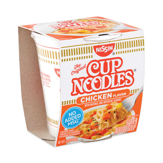 Nissin® Cup Noodles, Chicken, 2.25 oz Cup, 24 Cups/Box (GRR22000498)