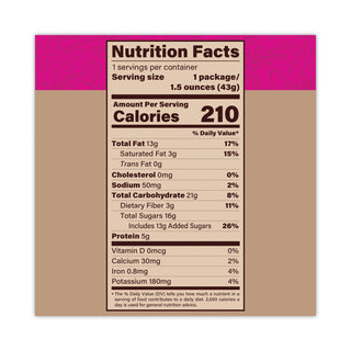 Second Nature® Wholesome Medley Trail Mix, 1.5 oz Bag, 16 Bags/Box (GRR28800013) (GRR28800013)