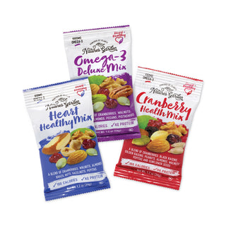 Nature's Garden Healthy Trail Mix Snack Packs, 1.2 oz Pouch, 50 Pouches/Pack (GRR29400009)