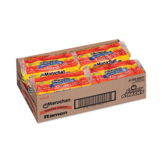 Maruchan® Ramen Noodle Soup Chicken Flavor Souper 6 Pack, 18 oz, 4 Packs/Carton (GRR30700038)