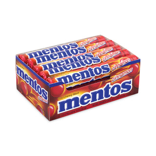 Mentos® Cinnamon Singles Chewy Mints, 1.32 oz, 15 Rolls (GRR20900454)