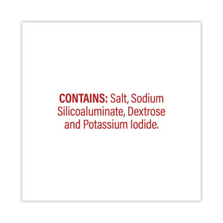 Diamond Crystal Iodized Salt Packet, 0.6 g Packet, 3,000/Box (GRR20900355)