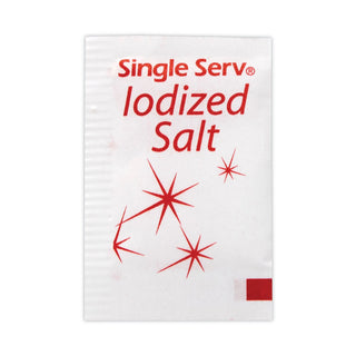 Diamond Crystal Iodized Salt Packet, 0.6 g Packet, 3,000/Box (GRR20900355)