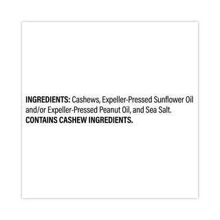 Nut Harvest® Sea Salted Whole Cashews, 2.25 oz Pouch, 8 Count (GRR29500004)