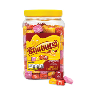 Starburst® Original Fruit Chews, Assorted, 54 oz Tub (GRR22000992)