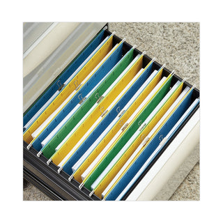 Universal® Binder Clips with Storage Tub, Small, Silver, 40/Pack (UNV11240)