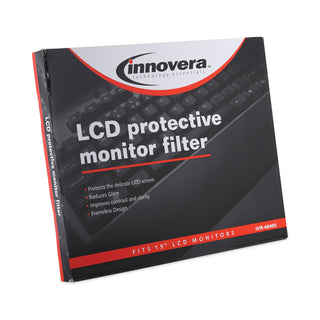 Innovera® Protective Antiglare LCD Monitor Filter, Fits 19" LCD Monitors (IVR46403)