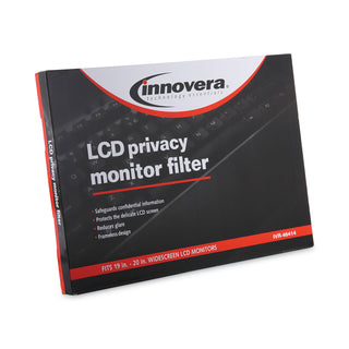 Innovera® Premium Antiglare Blur Privacy Monitor Filter for 19"-20" Widescreen LCD, 16:10 (IVR46414)