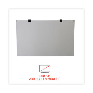 Innovera® Premium Antiglare Blur Privacy Monitor Filter for 24" Widescreen LCD, 16:9/16:10 (IVR46416)