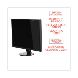 Innovera® Blackout Privacy Filter for 15" Notebook/LCD (IVRBLF150)