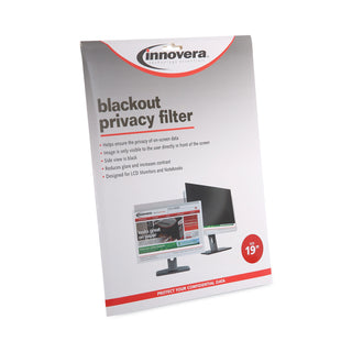 Innovera® Blackout Privacy Filter for 19" LCD (IVRBLF190)